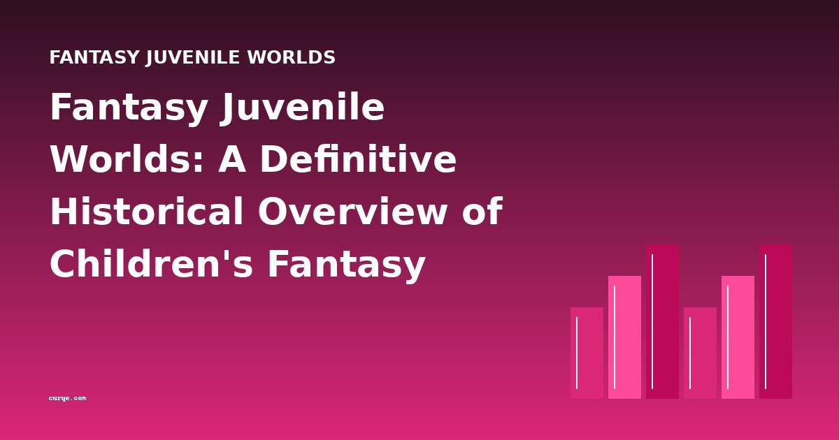 Fantasy Juvenile Worlds: A Definitive Historical Overview of Children's Fantasy Literature
