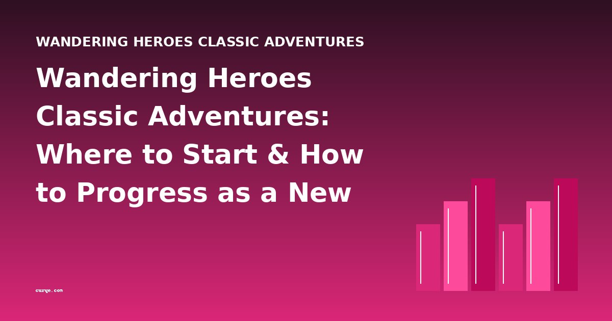 Wandering Heroes Classic Adventures: Where to Start & How to Progress as a New Reader