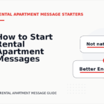 How to Start Rental Apartment Messages Clearly
