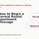 How to Begin a Formal Rental Apartment Message