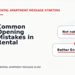 Common Opening Mistakes in Rental Apartment Messages