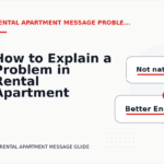 How to Explain a Problem in Rental Apartment Message English